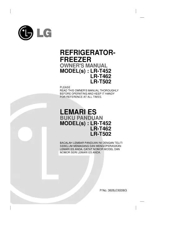 Mode d'emploi LG LR-T462ZV