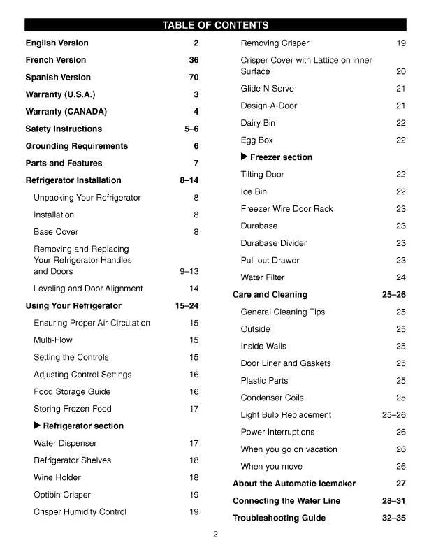 Mode d'emploi LG LRFC21760SW