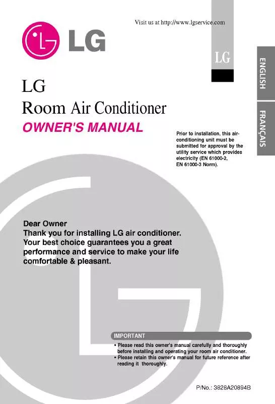 Mode d'emploi LG LS-C1264DM1