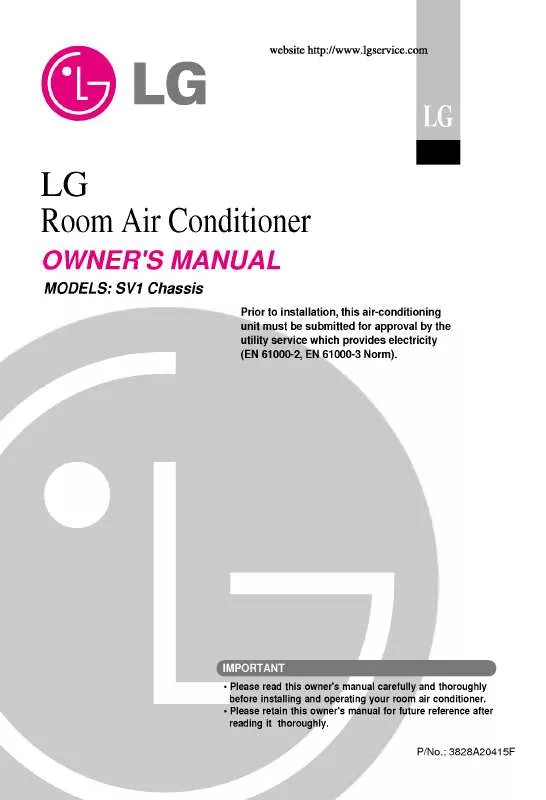 Mode d'emploi LG LS-C186VKL1
