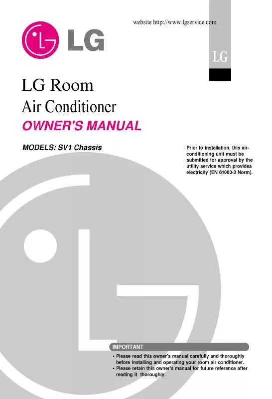 Mode d'emploi LG LS-C186VML1