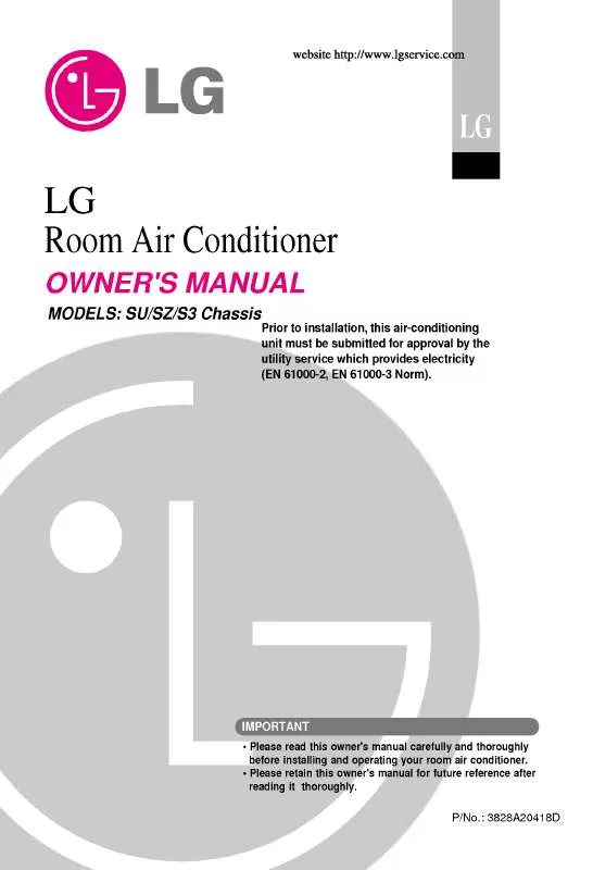 Mode d'emploi LG LS-C2463WM0