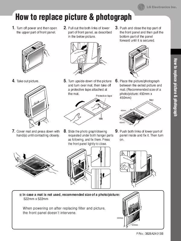 Mode d'emploi LG LS-H126F2L0