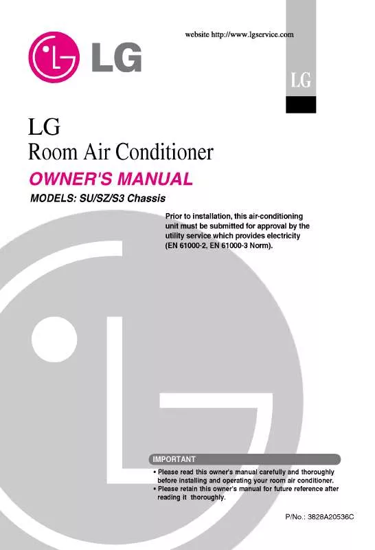 Mode d'emploi LG LS-H1863MM1