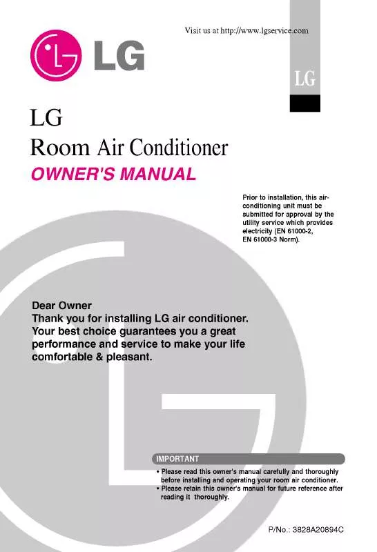 Mode d'emploi LG LSNC1863DM3