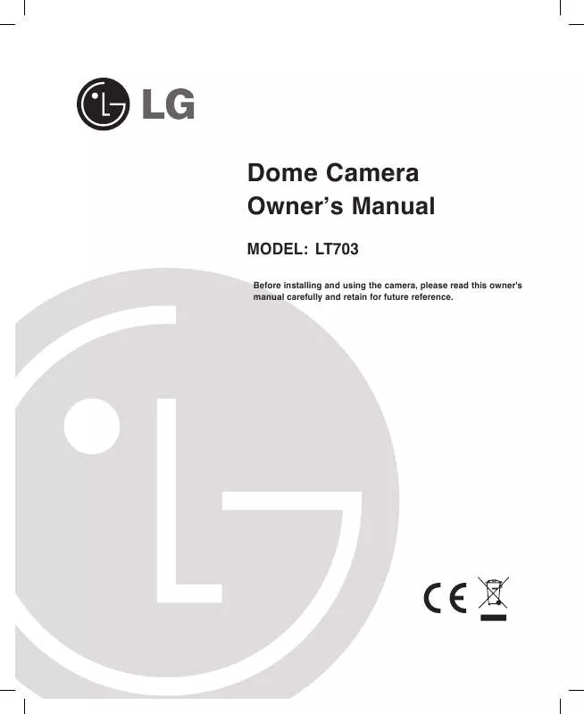 Mode d'emploi LG LT703P