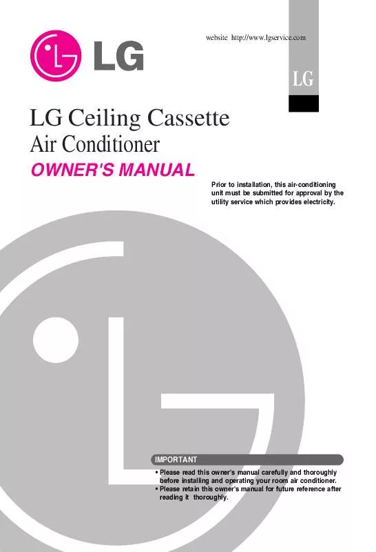 Mode d'emploi LG LTUC368DLE1