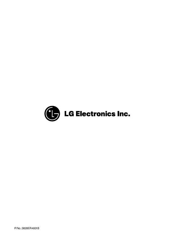 Mode d'emploi LG LWP-273R