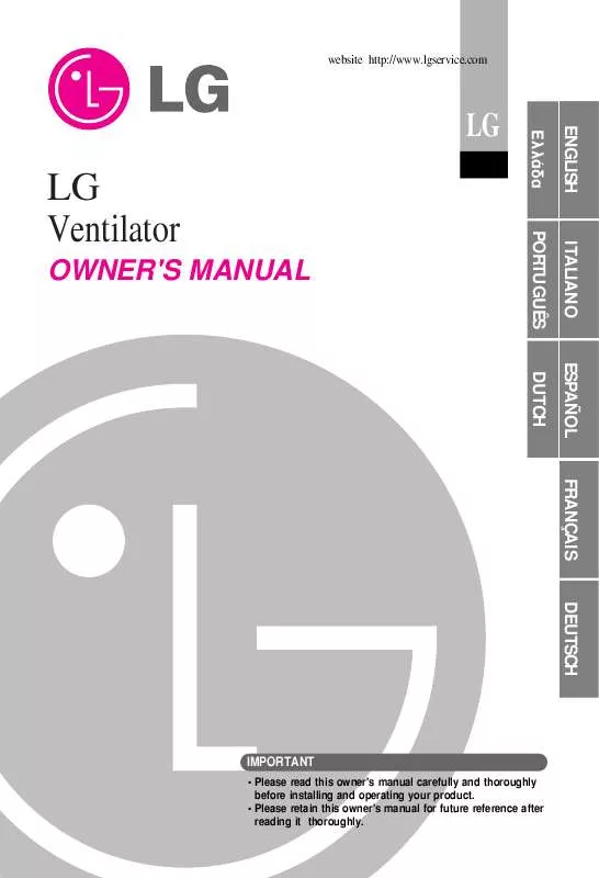 Mode d'emploi LG LZ-H0806BA1