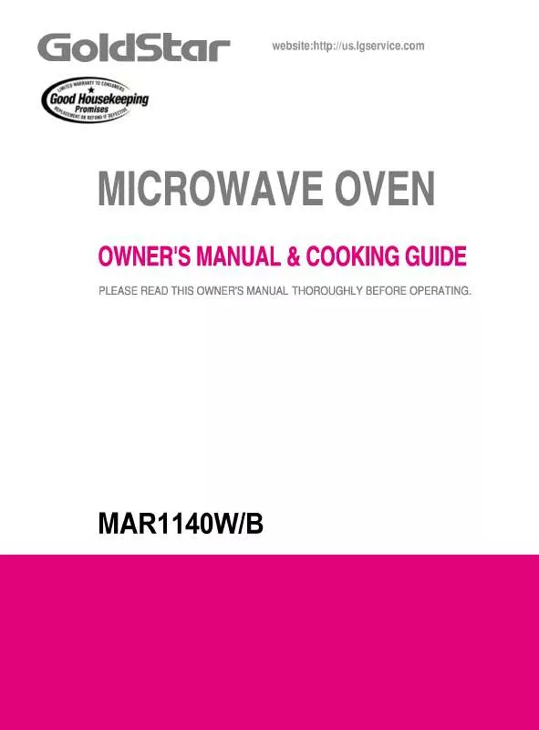 Mode d'emploi LG MAR1140W