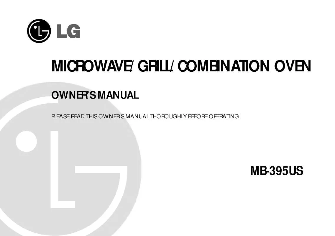 Mode d'emploi LG MB-395US