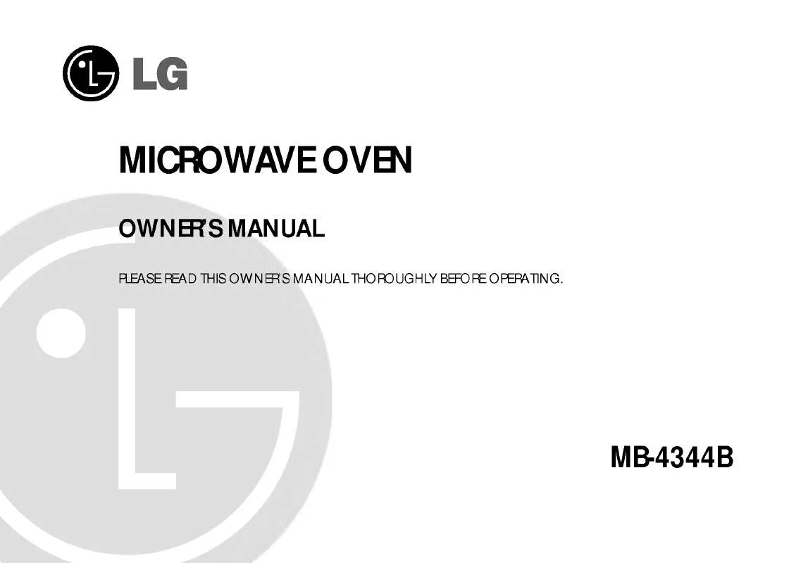 Mode d'emploi LG MB-4344B