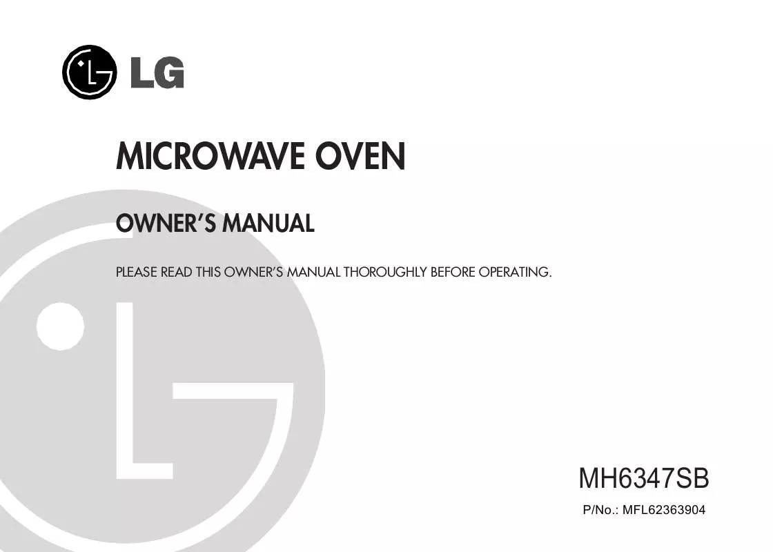 Mode d'emploi LG MB-3929-G