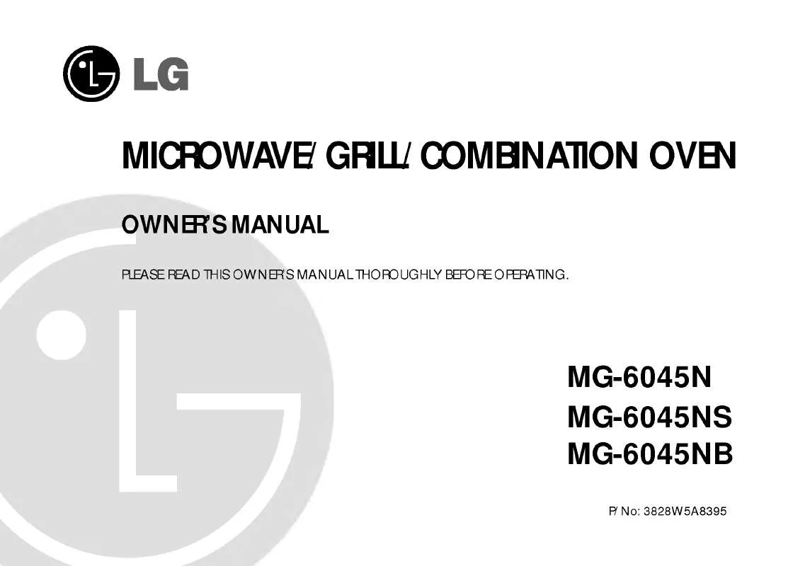 Mode d'emploi LG MG-6045N