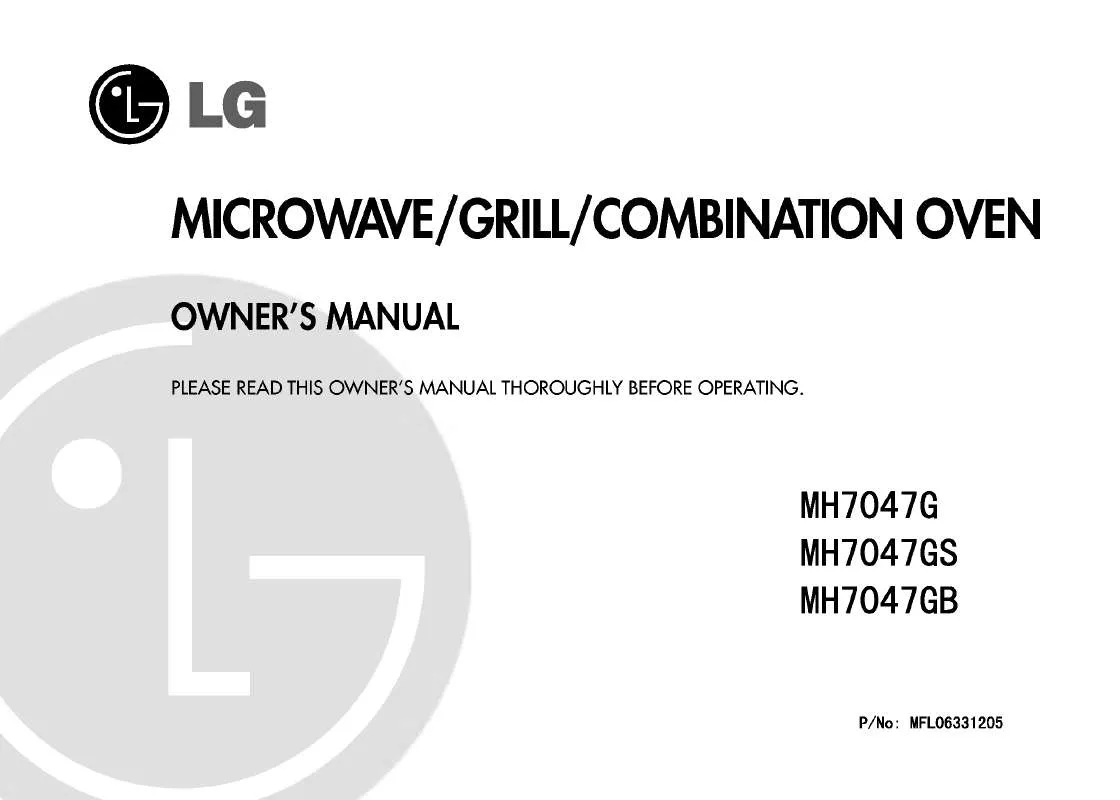Mode d'emploi LG MH-7047GB