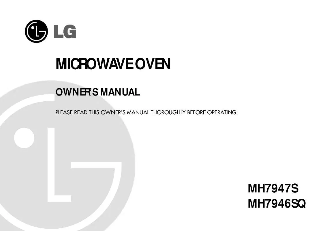Mode d'emploi LG MH-7947S