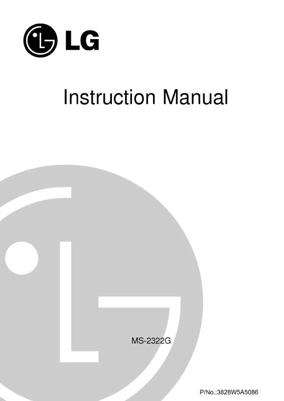 Mode d'emploi LG MS-2322G