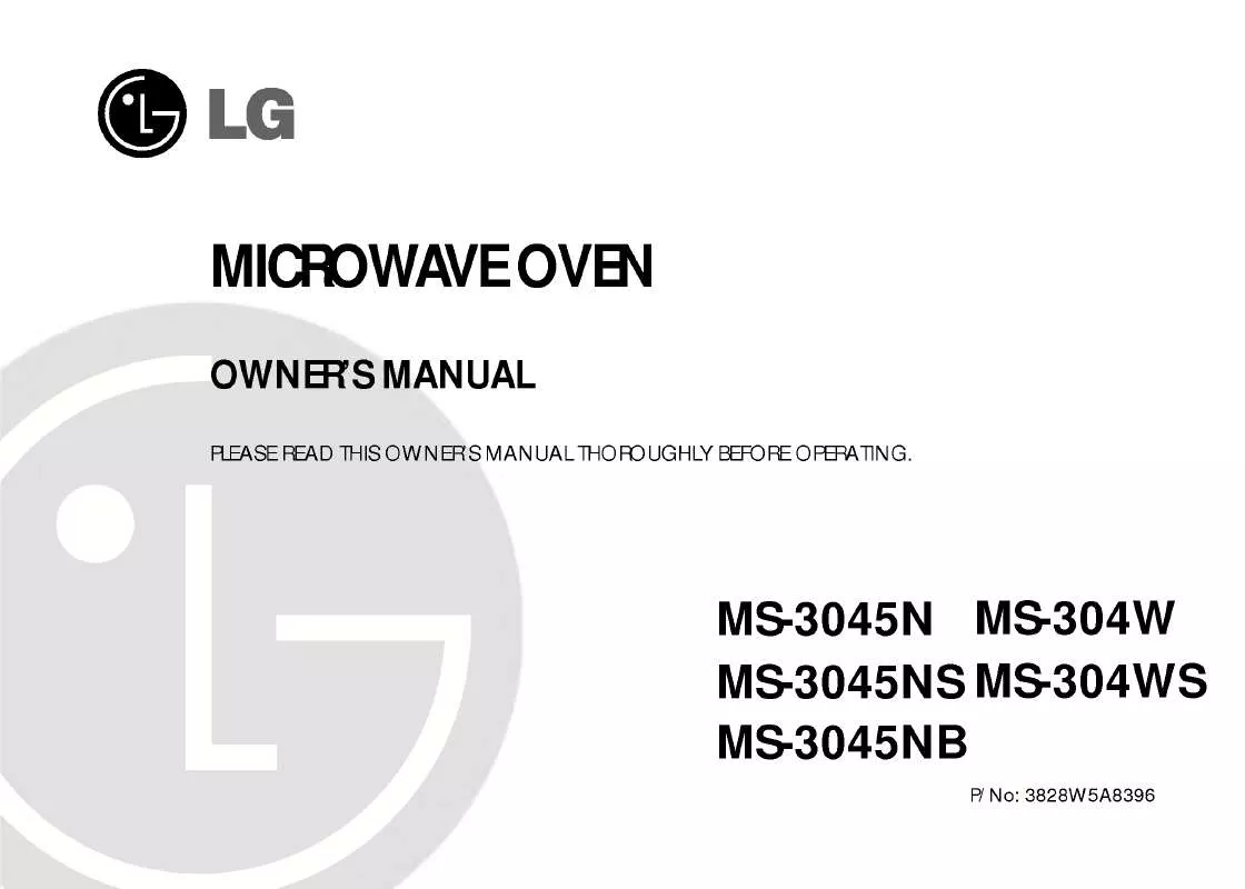 Mode d'emploi LG MS-3045NB