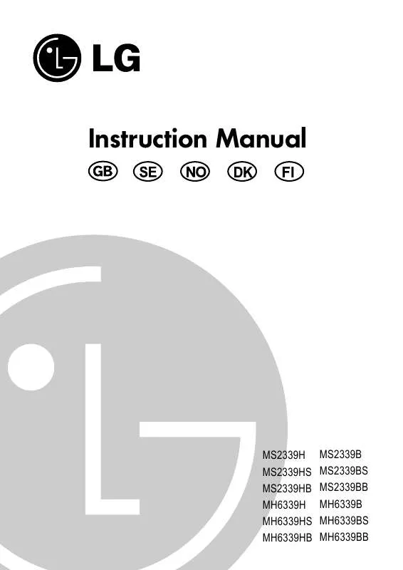 Mode d'emploi LG MS-2339-HB