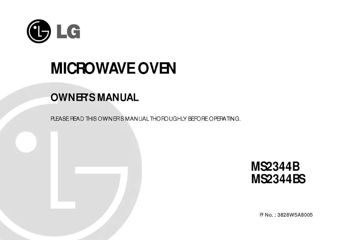 Mode d'emploi LG MS-2344BS