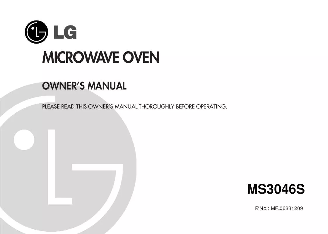 Mode d'emploi LG MS-3046S