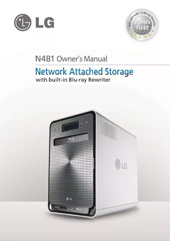 Mode d'emploi LG N4B1 4TB