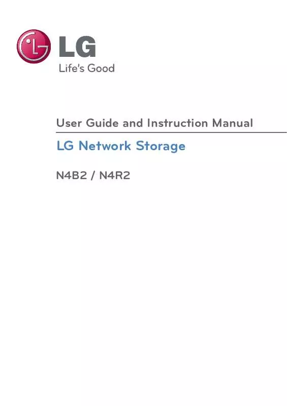 Mode d'emploi LG N4B2 4TB