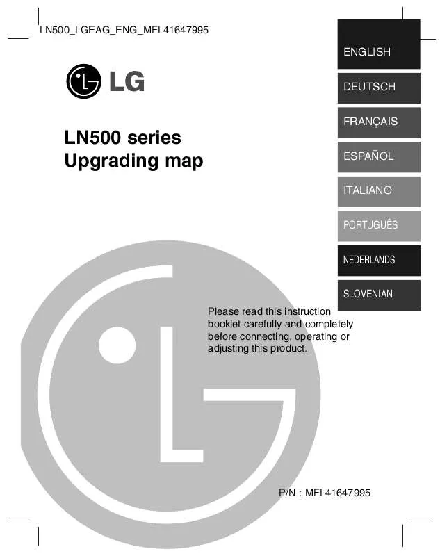 Mode d'emploi LG N82SWS0500
