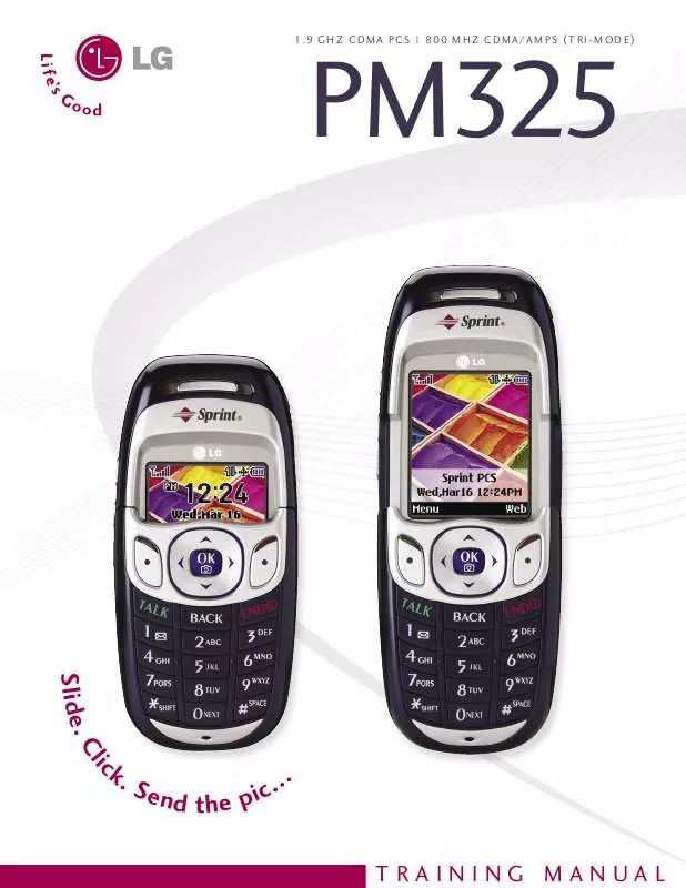 Mode d'emploi LG PM325