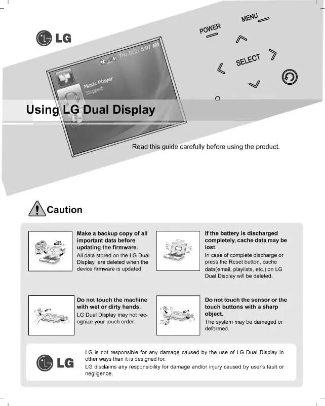 Mode d'emploi LG R200-DP71C1