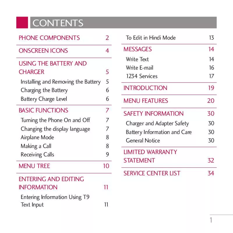 Mode d'emploi LG RD2670