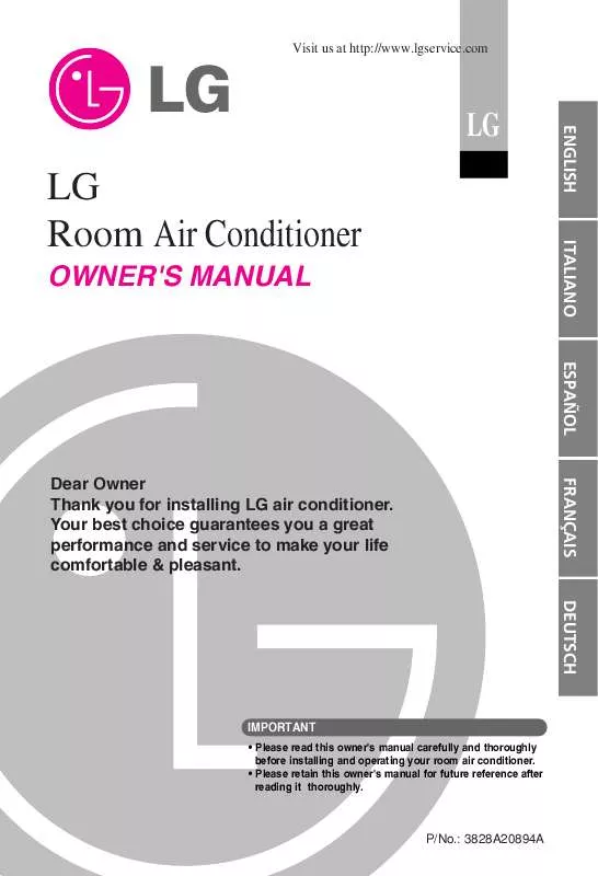 Mode d'emploi LG S09AM S41G