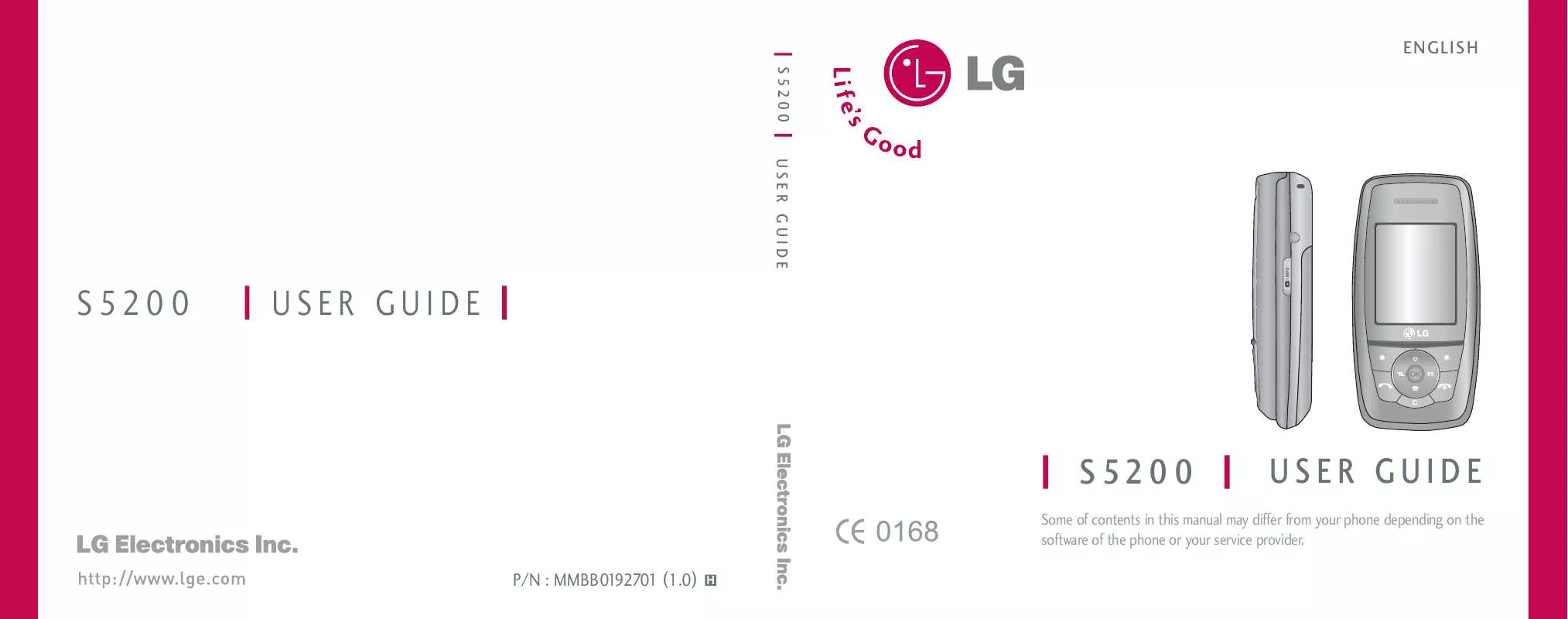 Mode d'emploi LG S5200