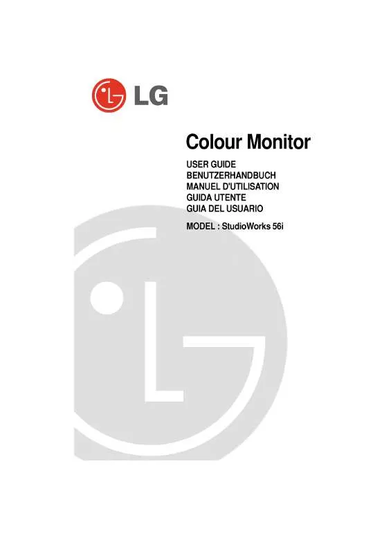 Mode d'emploi LG STUDIOWORKS 56I