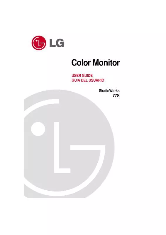 Mode d'emploi LG STUDIOWORKS 77S-77S-