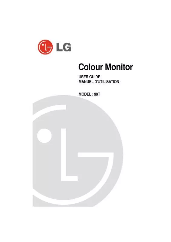 Mode d'emploi LG STUDIOWORKS 99T