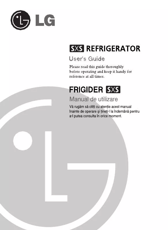 Mode d'emploi LG SXS