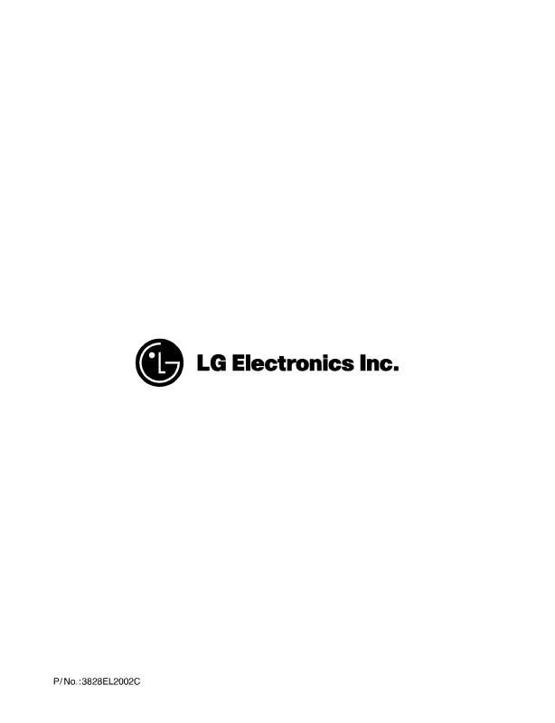 Mode d'emploi LG TD-V10115E