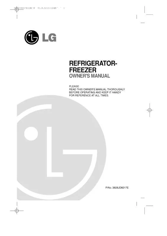 Mode d'emploi LG TR-500D