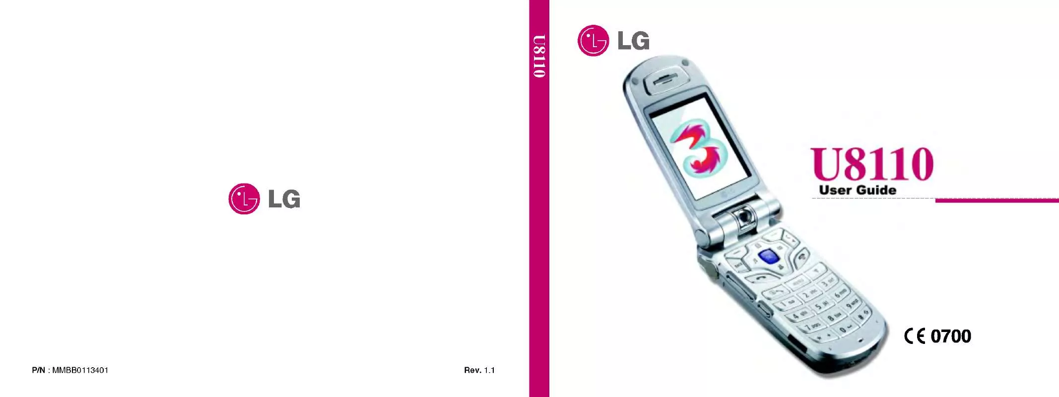 Mode d'emploi LG U8110