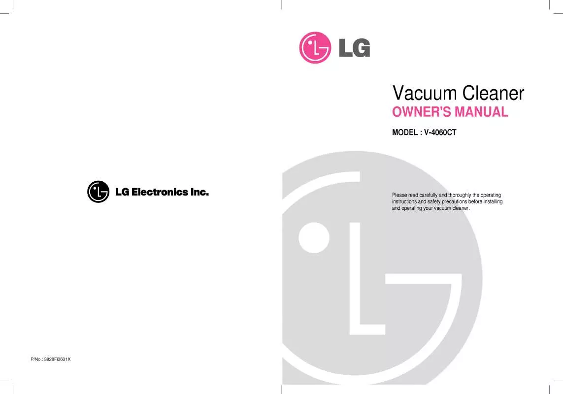 Mode d'emploi LG V-4060CT