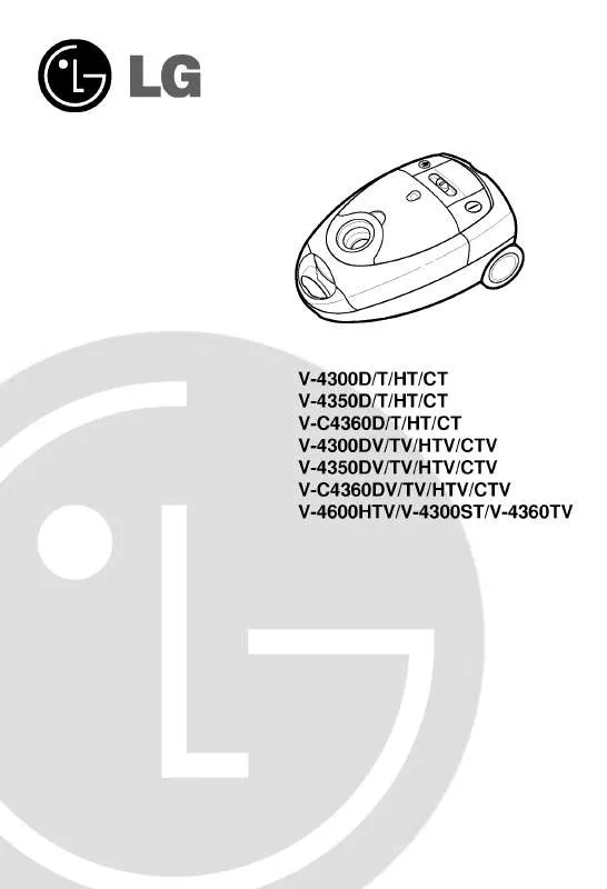 Mode d'emploi LG V-C4360CTV