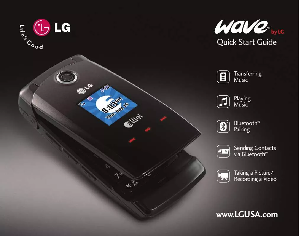 Mode d'emploi LG WAVE