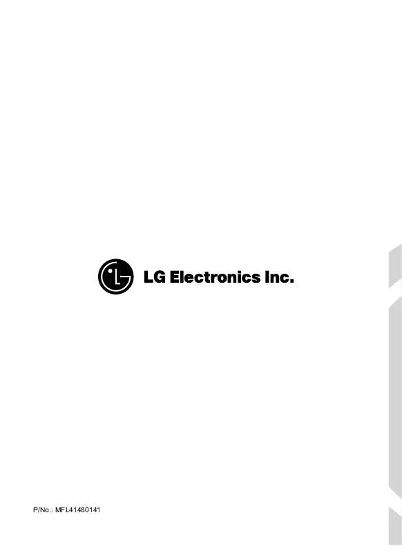 Mode d'emploi LG WD-14576RD