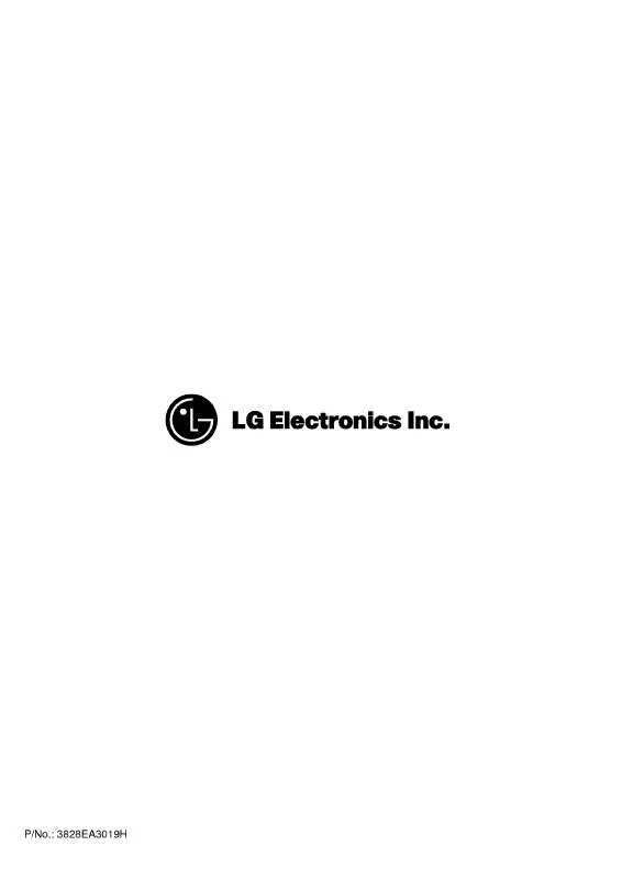 Mode d'emploi LG WF-T8519TE