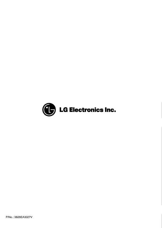 Mode d'emploi LG WFT10C61EE