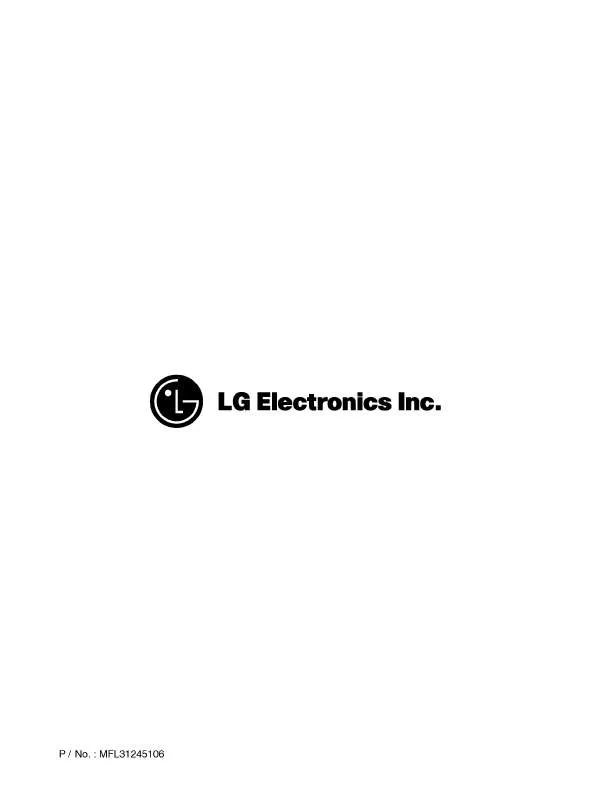 Mode d'emploi LG WM2077CW