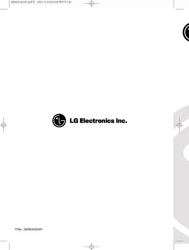 Mode d'emploi LG WTH90B61EC