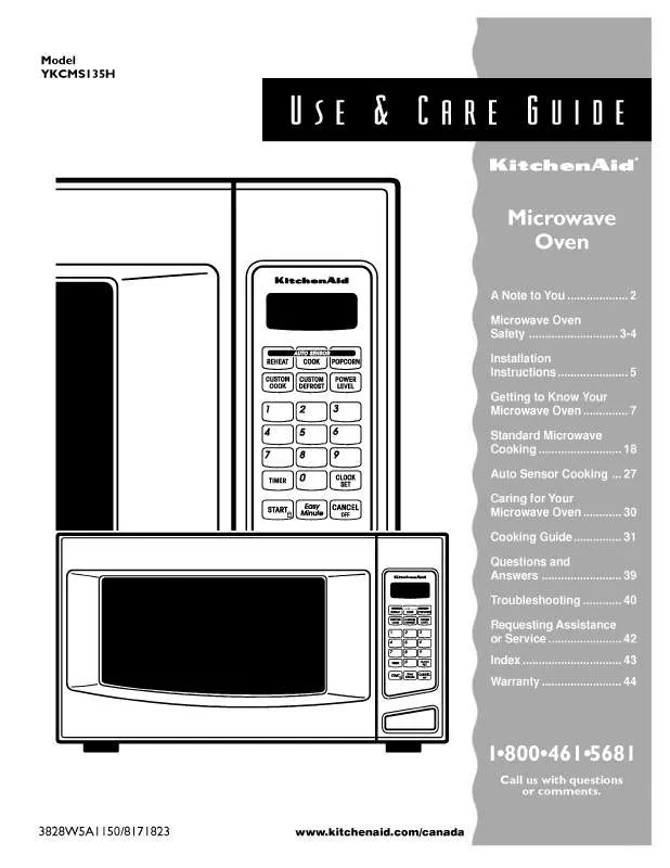 Mode d'emploi LG YKCMS135HBL