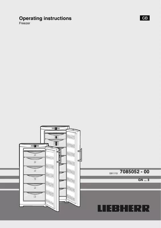 Mode d'emploi LIEBHERR GN 2323